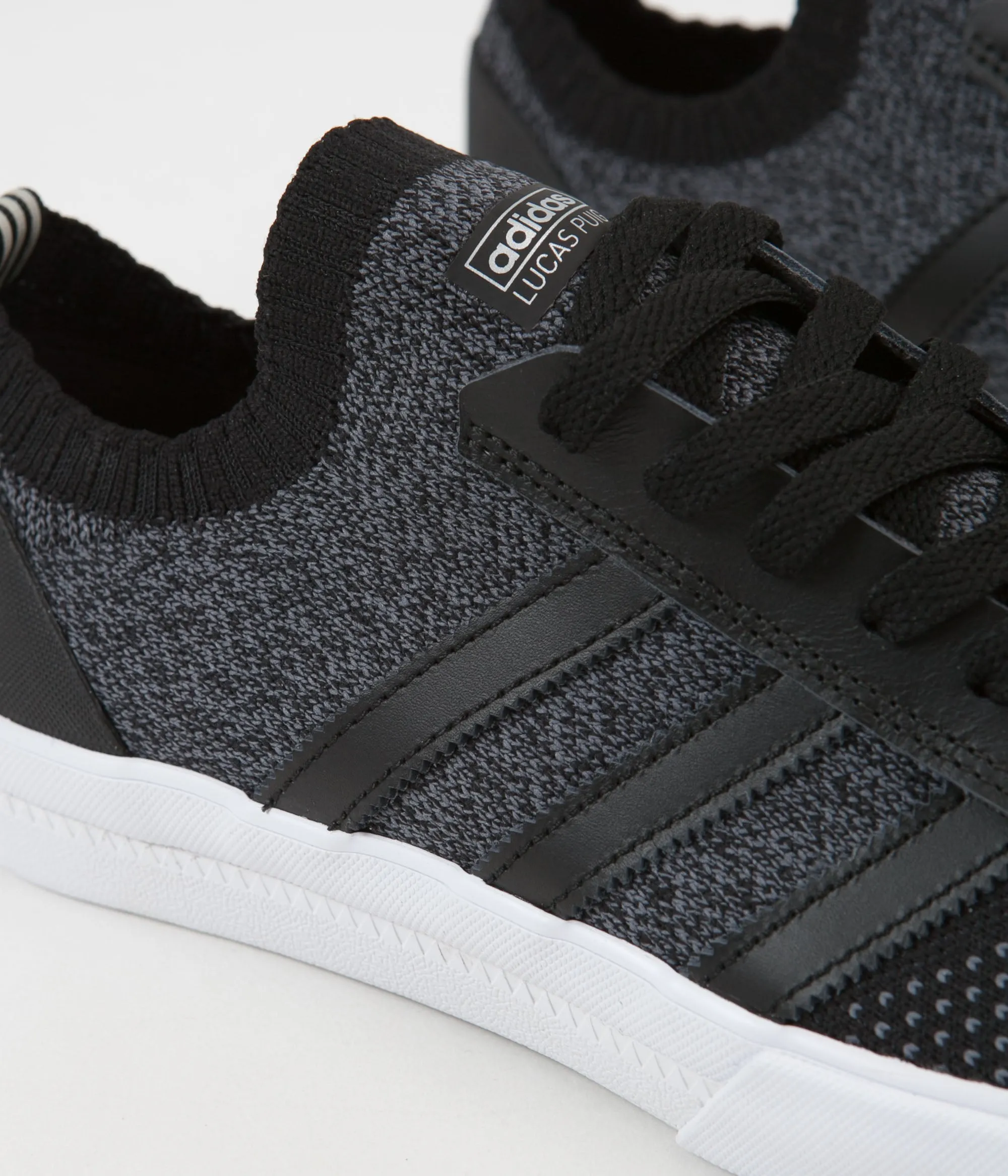 Adidas Lucas Premiere Primeknit Shoes - Core Black / Onix / FTW White