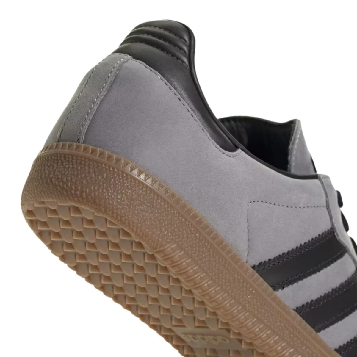 Adidas Men's Samba OG Halo Silver/Core Black/Brown Desert