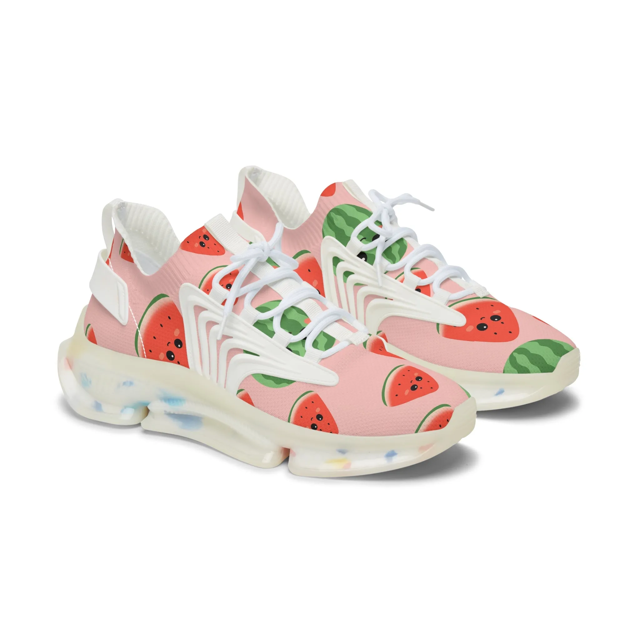 Adorable Watermelon Slices Women's Mesh Sneakers