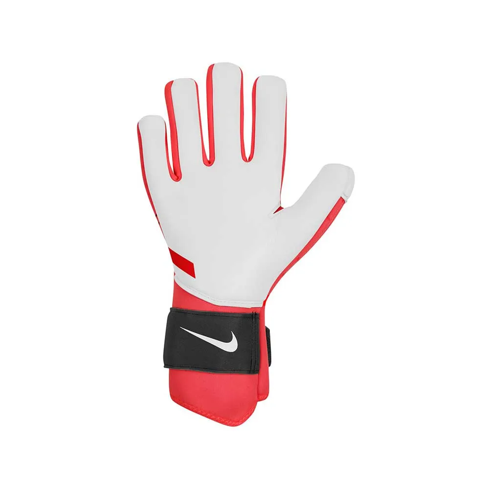 All Gender Nike Goalkeeper Phantom Shadow Soccer Gloves - Bright Crimson/Black