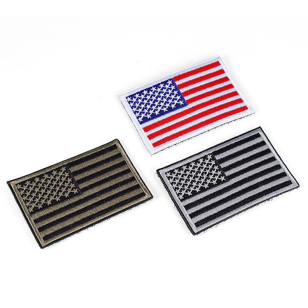 American flag embroidery Multipurpose Velcro Arm Jacket Sticker