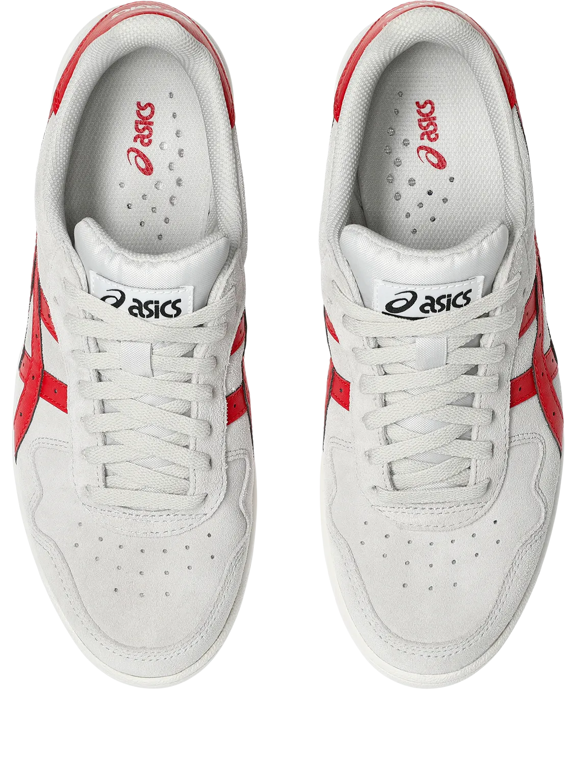 Asics Japan Pro - Cloud Grey/Classic Red