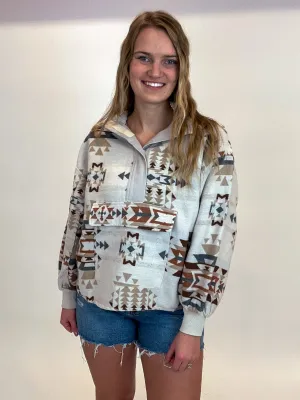 Aztec Sweater Jacket