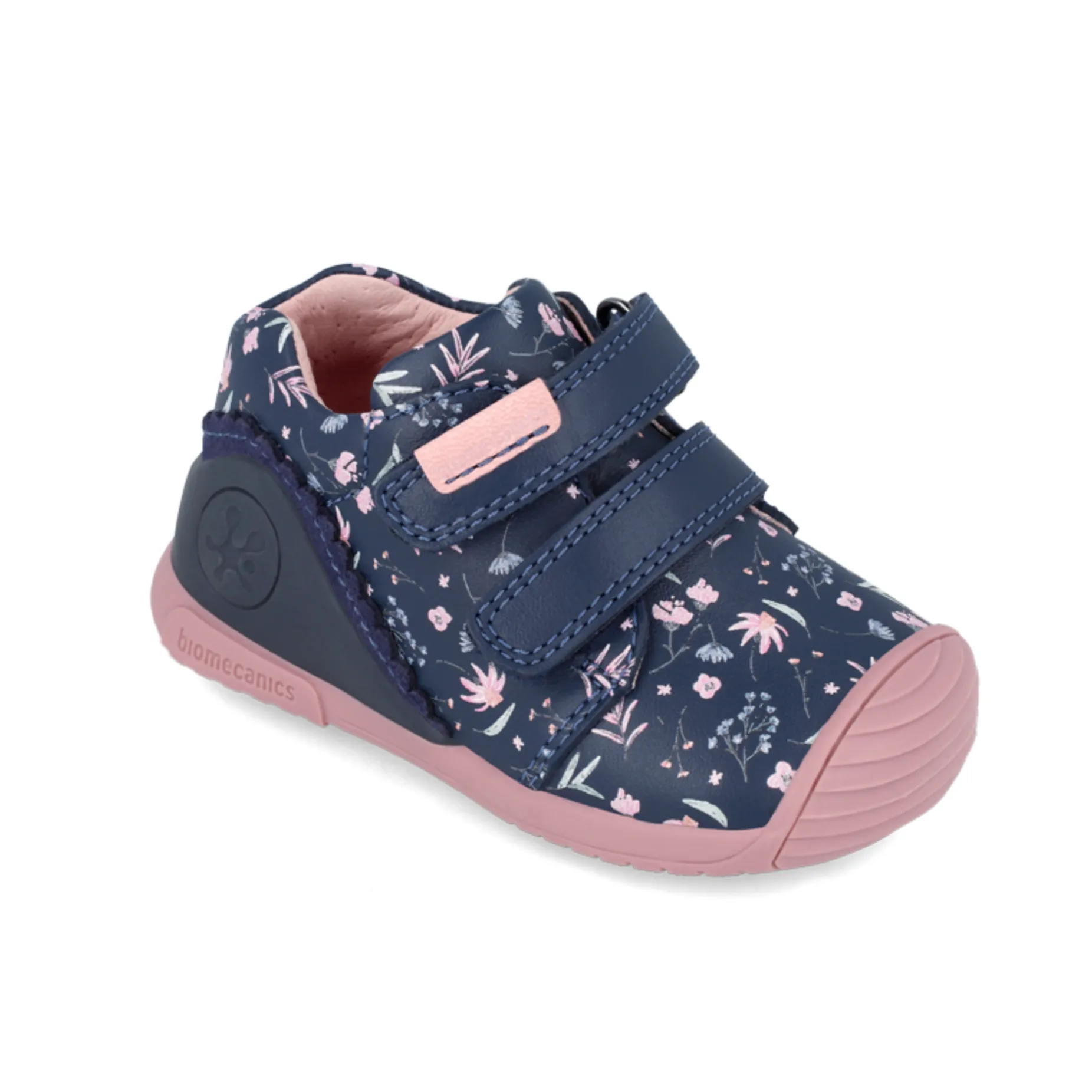 Biogateo Navy Flowers Shoes