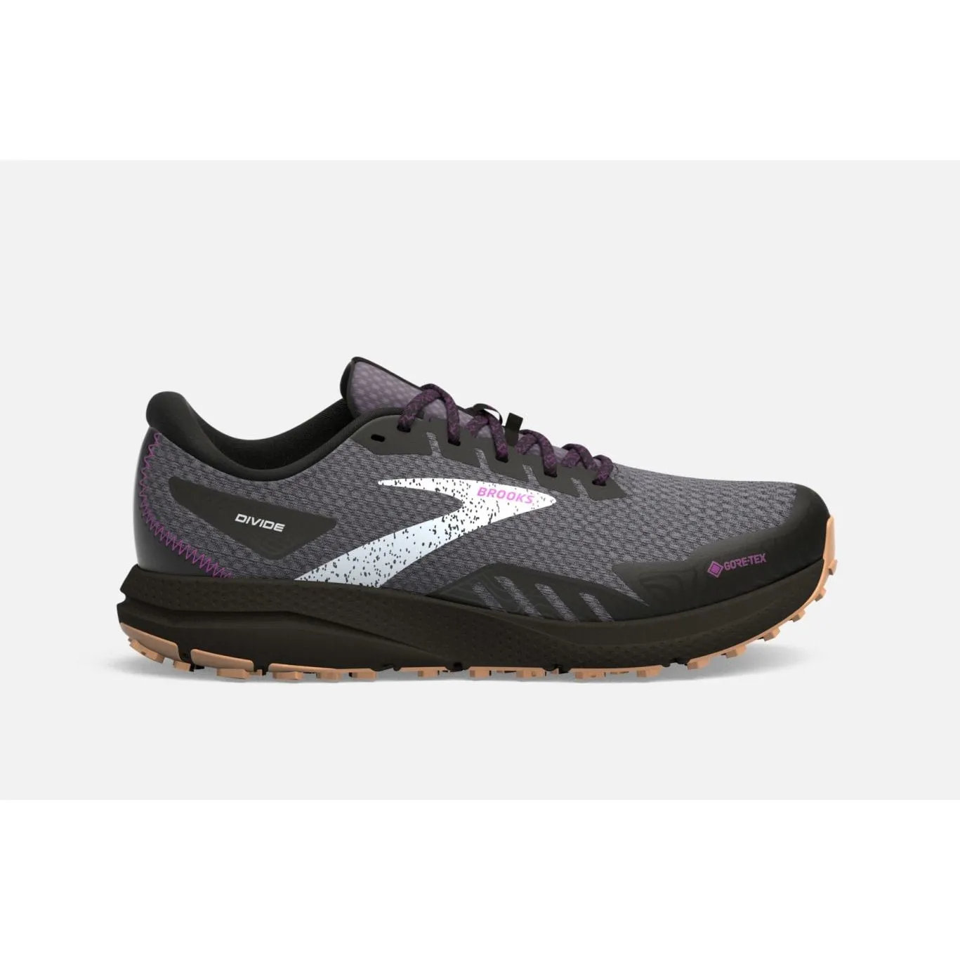 Brooks Divide 4 GTX Light Trail Women's Black/Blackened Pearl/Purple