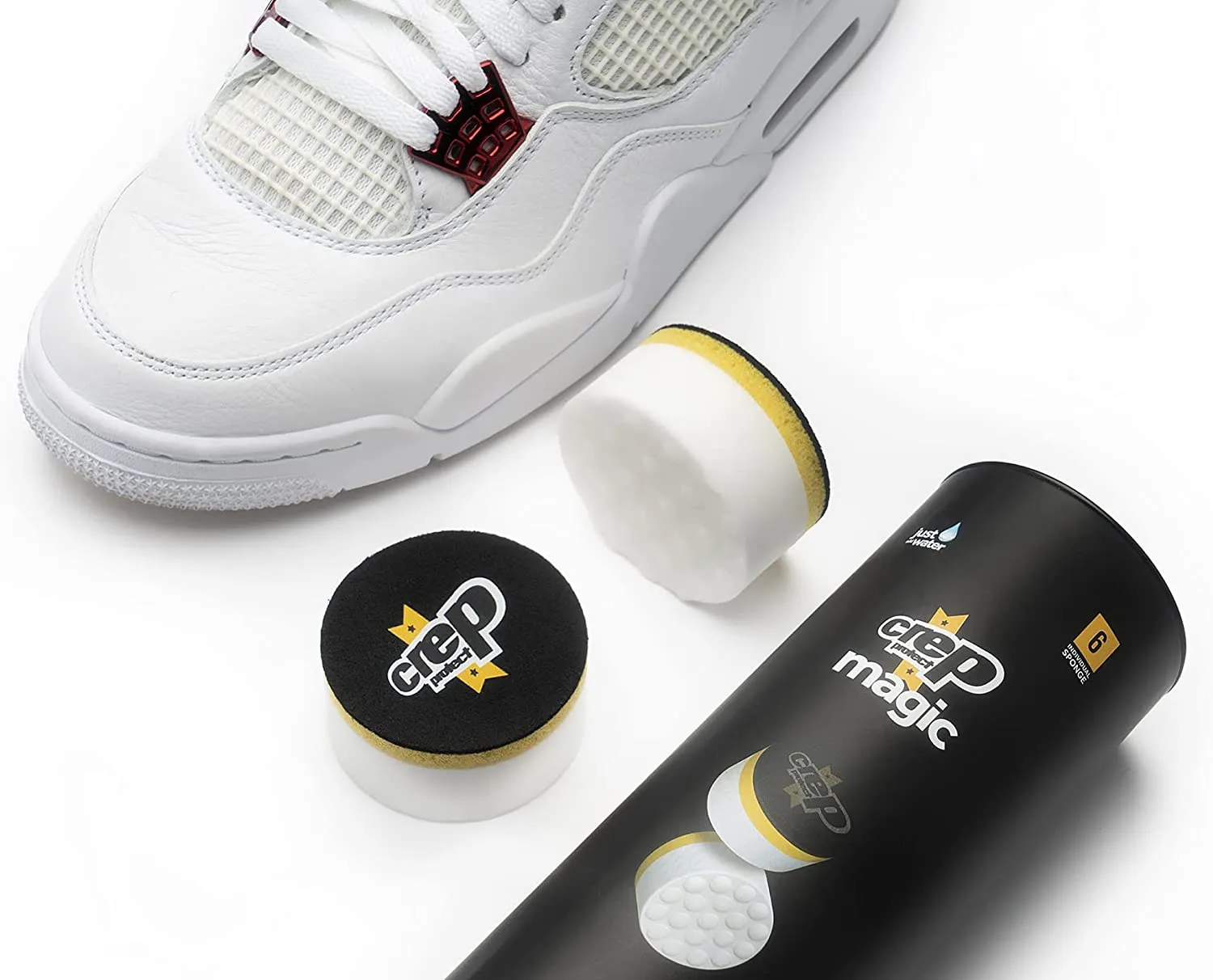 Crep Protect Ultimate Sneaker Eraser Magic Sponge - Instant Sneaker Cleaner & Shoe Sole Cleaner Just Add Water