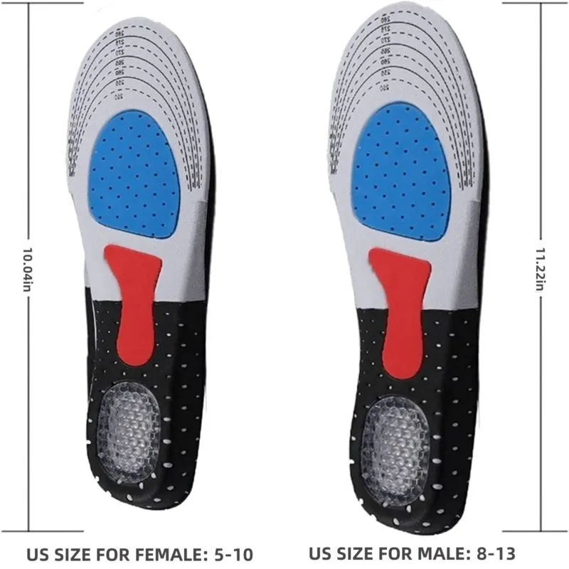 FlexVybe™ Orthotic Shoe Inserts: Sports, Arch Support, Foam Insole, Plantar Fasciitis