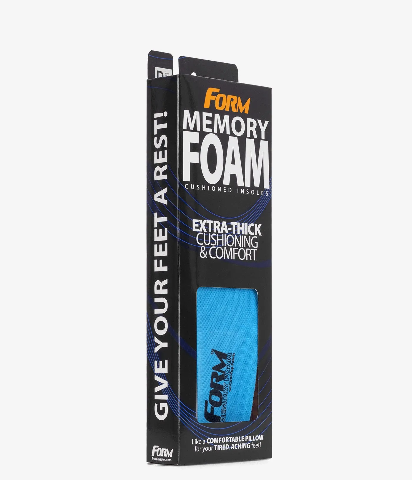 FORM Memory Foam Extra Thick Cushioned Insoles