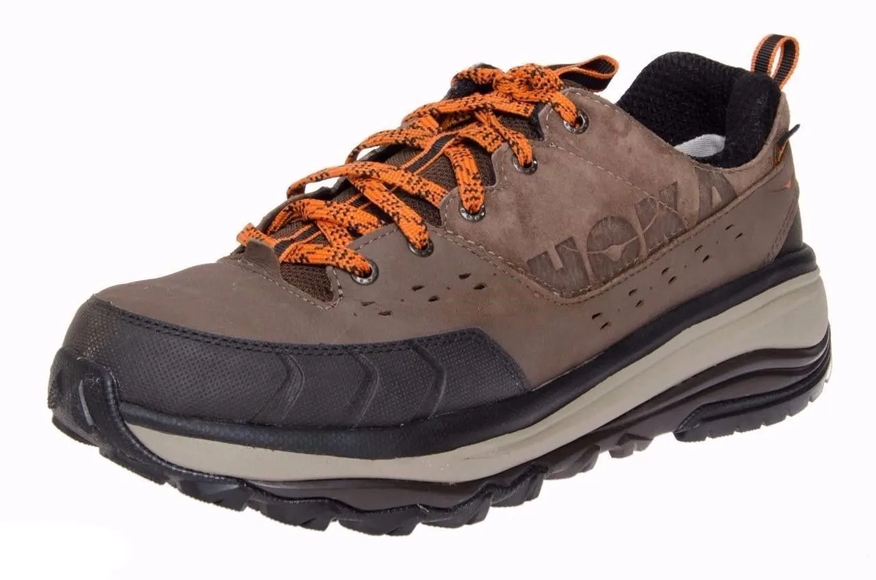 Hoka One One Tor Summit Brown / Burnt Orange Boots