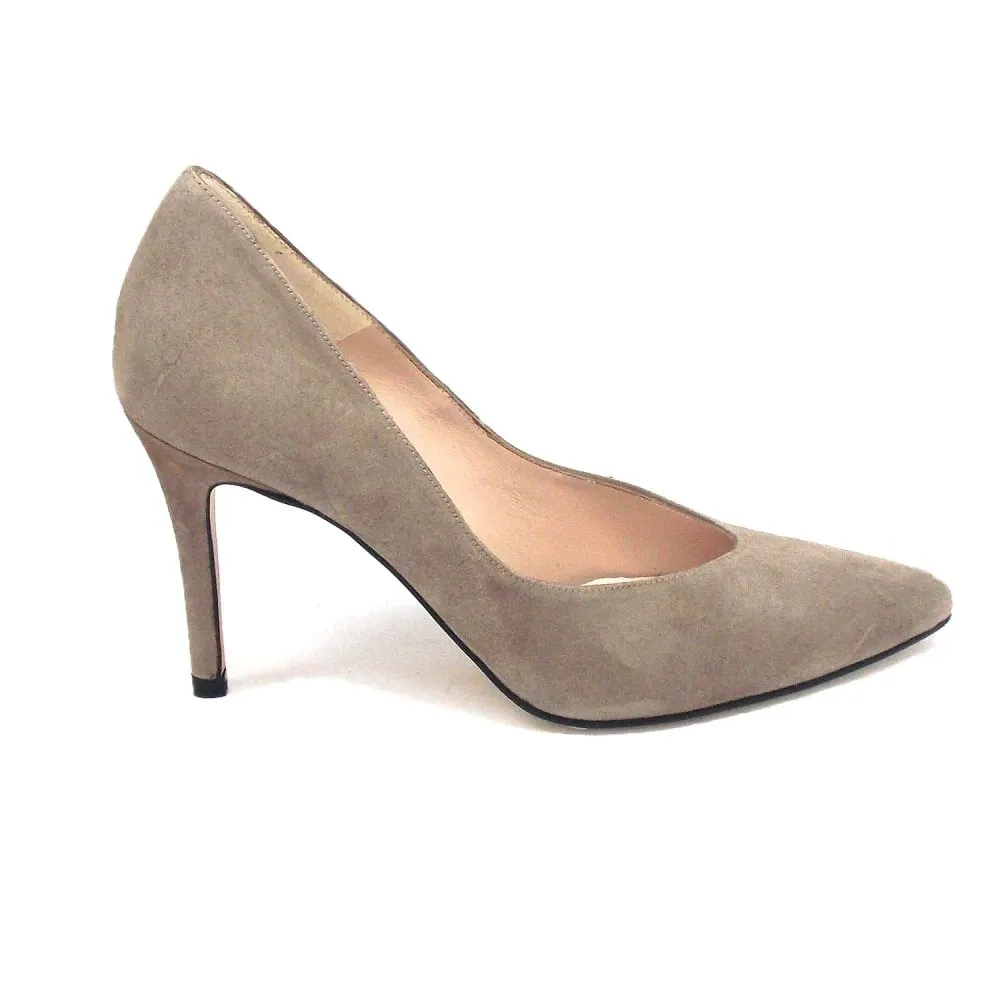 Julietta High Heel Suede Court Shoe