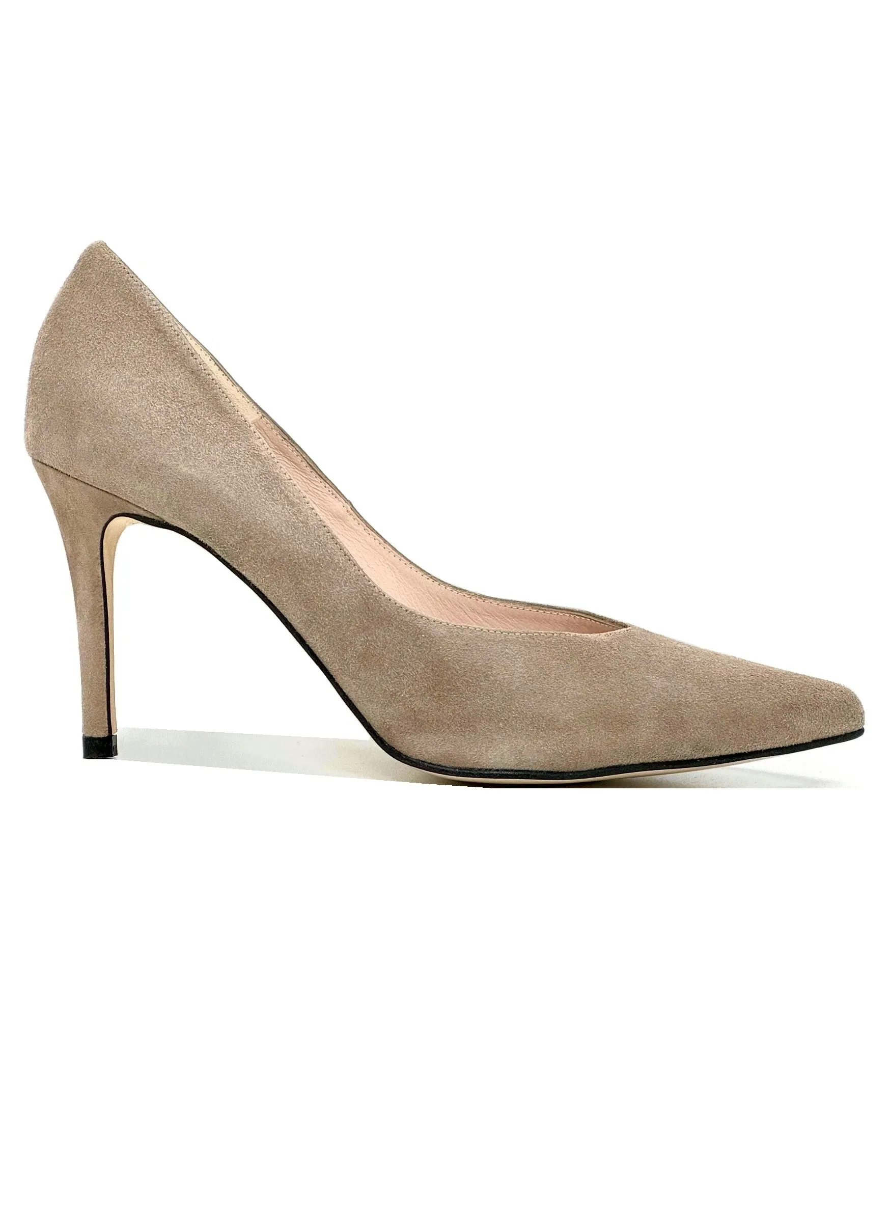 Julietta High Heel Suede Court Shoe