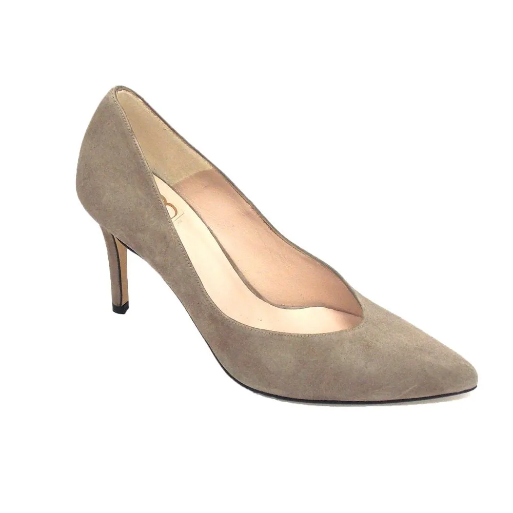 Julietta High Heel Suede Court Shoe