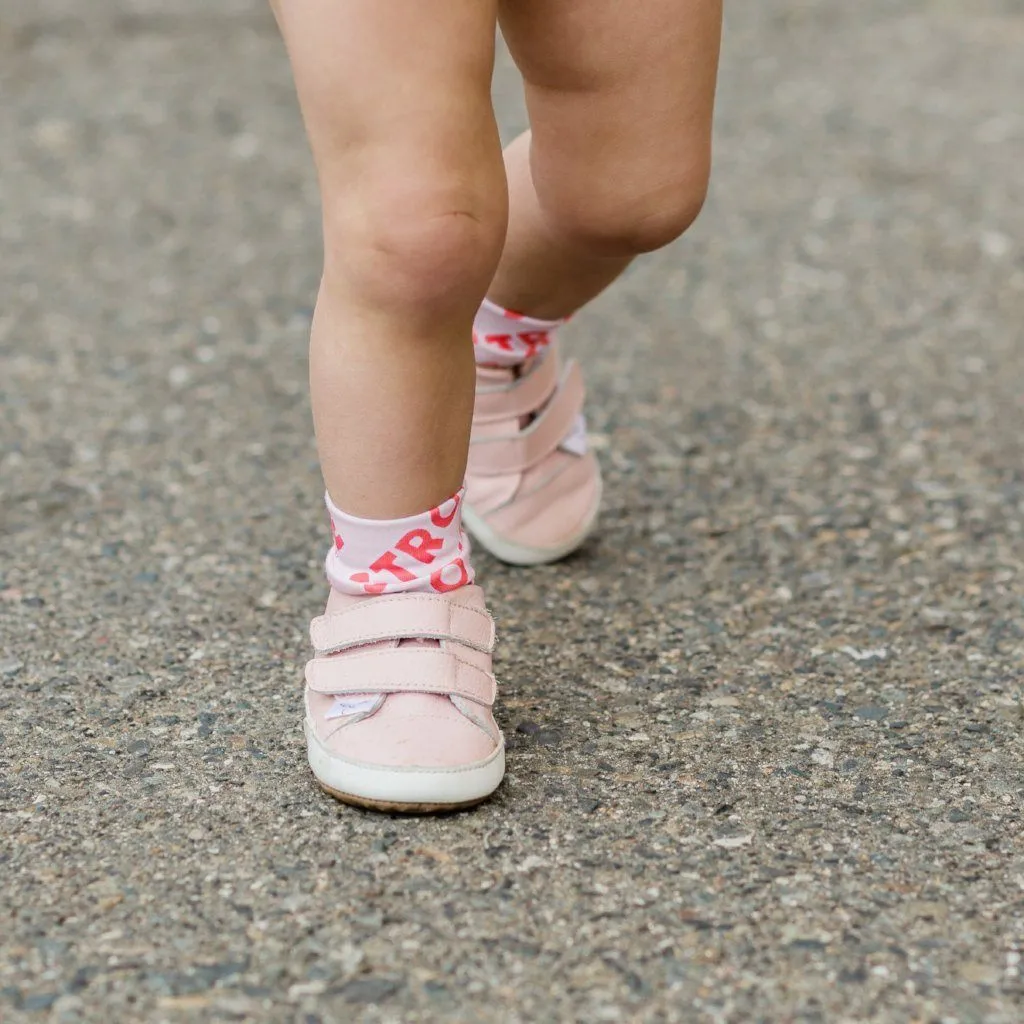 Little Love Bug Casual Pink Low Top