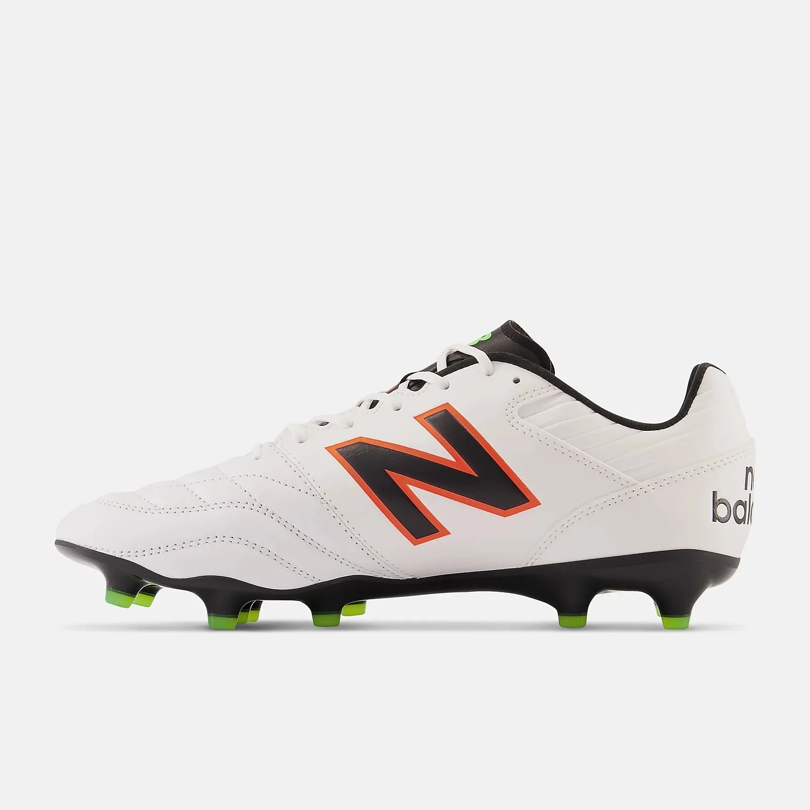 New Balance 442 v2 Pro FG - White/Neon Dragonfly