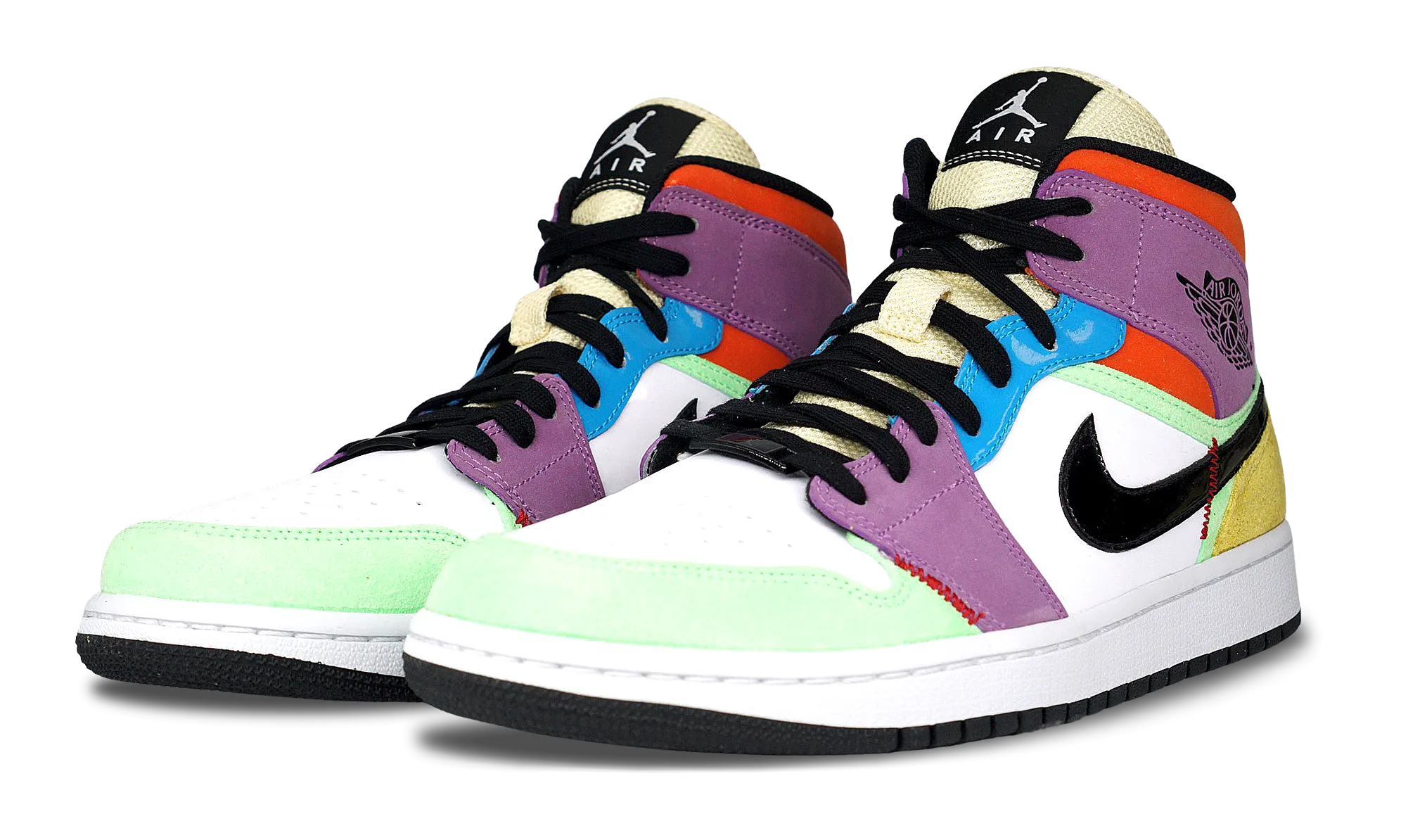 Nike Jordan 1 Mid SE Multi-Color (CW1140-100) Women's Size 9-12 Shoes