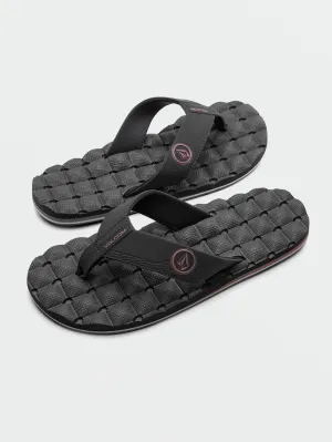 Recliner Sandals - Navy Combo