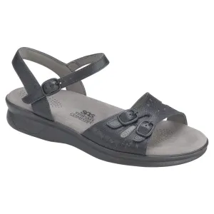 Sas Women's Duo Quarter Strap Sandal Black