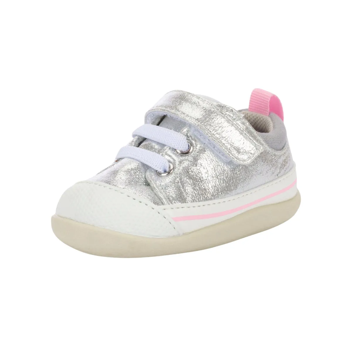 See Kai Run Toddler's (Sizes 3.5-5) Stevie Silver Shimmer