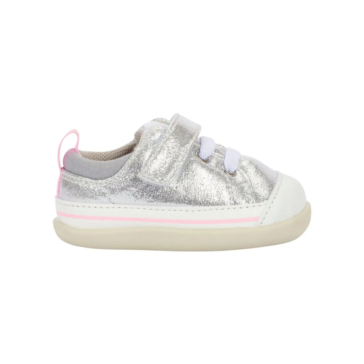 See Kai Run Toddler's (Sizes 3.5-5) Stevie Silver Shimmer