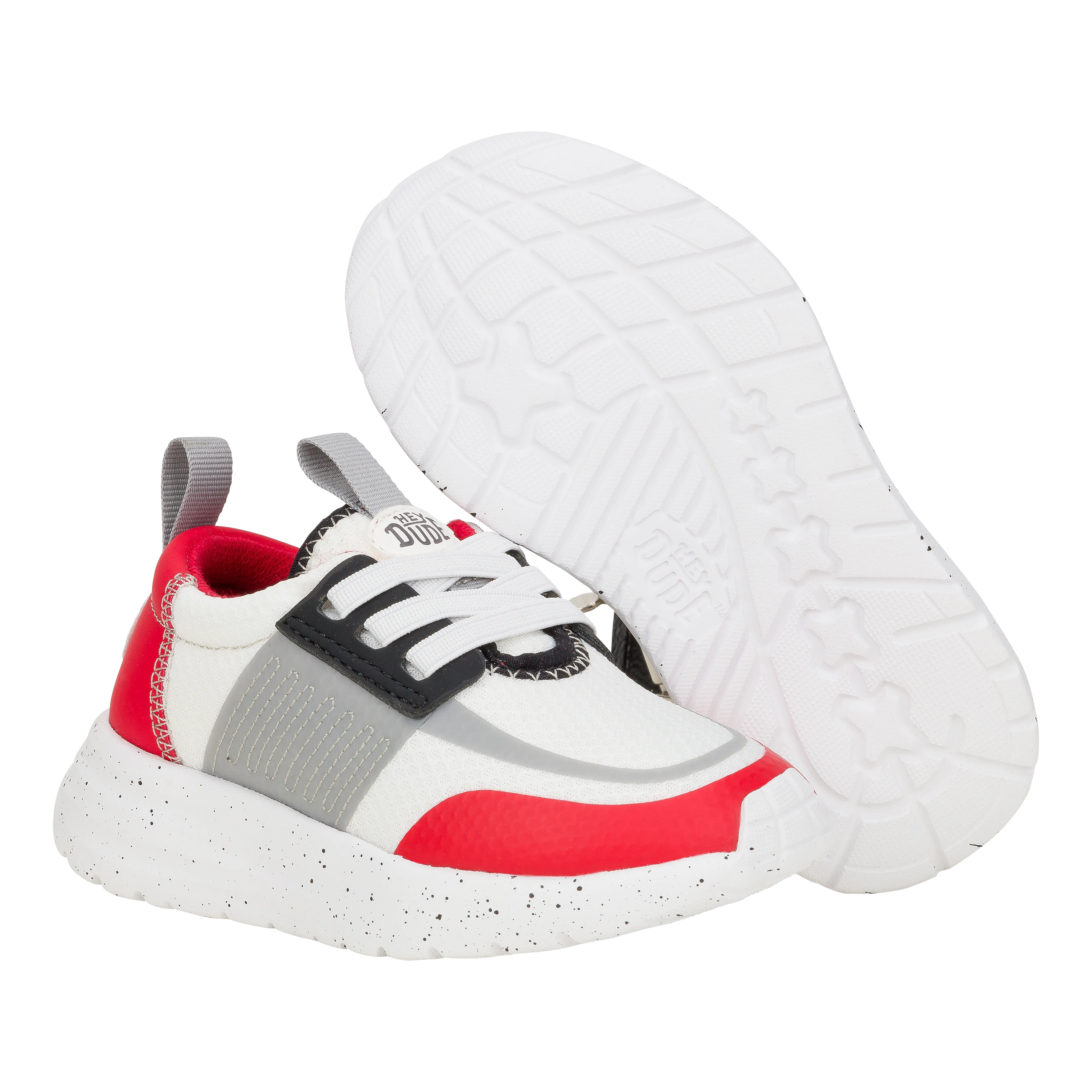 Sirocco Play Toddler Colorblock - White/Red