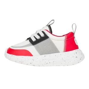 Sirocco Play Toddler Colorblock - White/Red